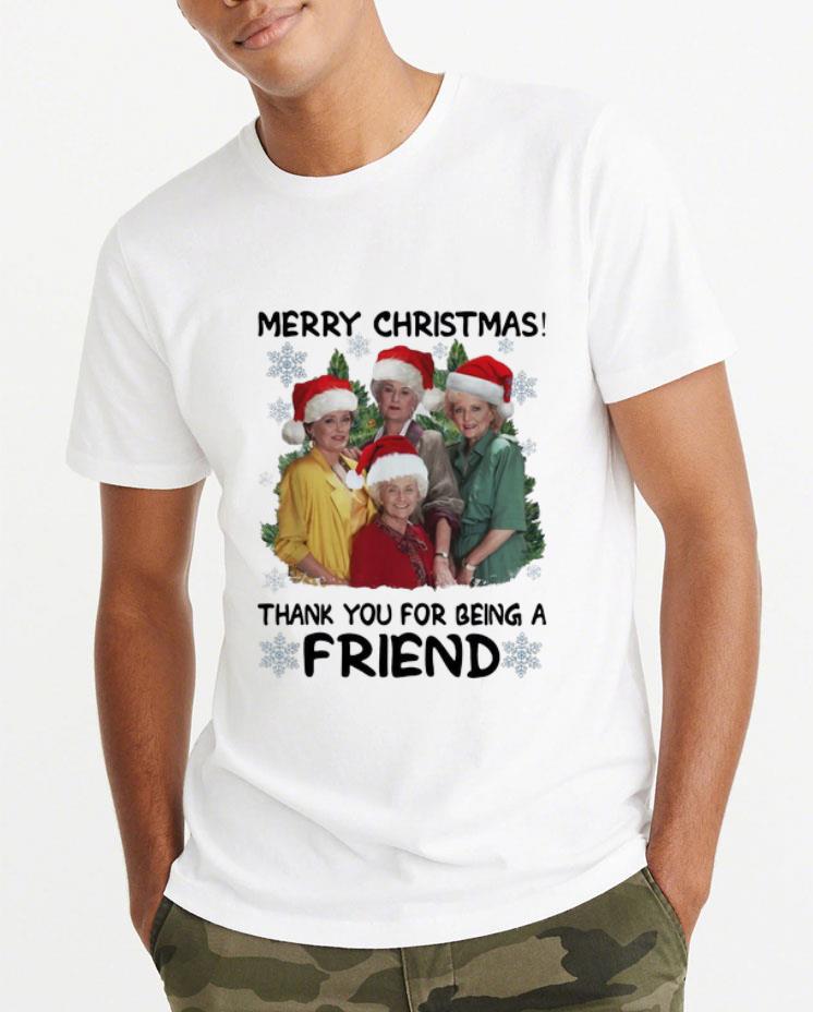 Great The Golden Girls Merry Christmas Thank You For Being A Friend shirt 4 - Great The Golden Girls Merry Christmas Thank You For Being A Friend shirt