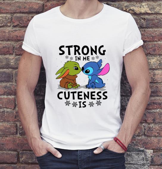 Hot Baby Yoda And Stitch Strong In Me Cuteness Is shirt 4 - Hot Baby Yoda And Stitch Strong In Me Cuteness Is shirt