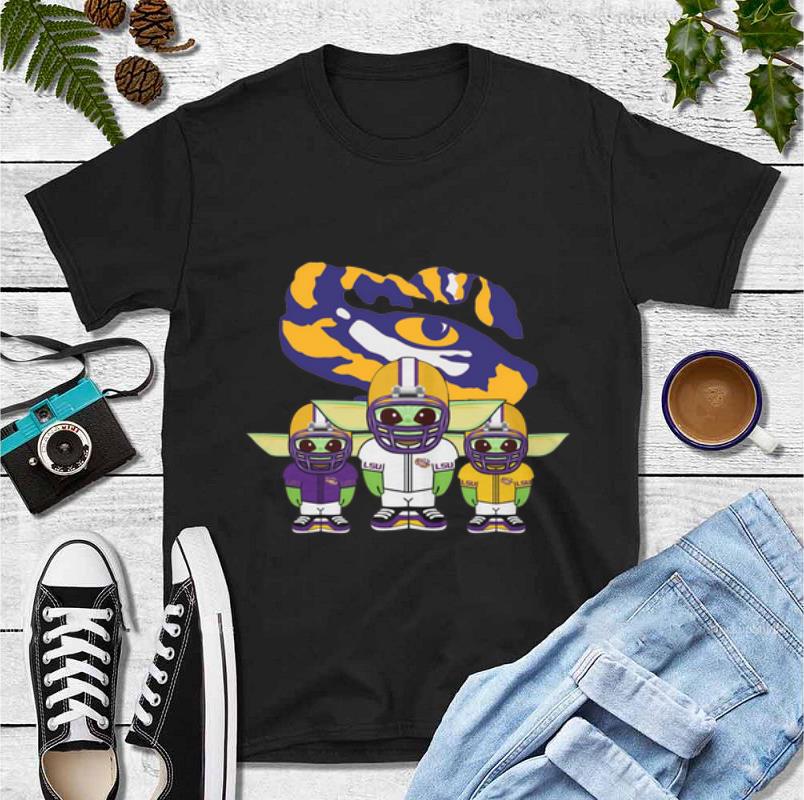 Hot Baby Yoda LSU Tigers shirt 4 - Hot Baby Yoda LSU Tigers shirt