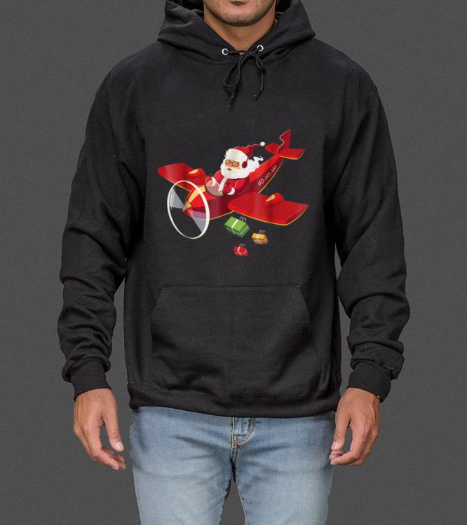 Hot Christmas Santa Claus Pilot Flying Airplane Gift sweater 4 - Hot Christmas Santa Claus Pilot Flying Airplane Gift sweater