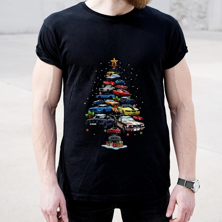 Hot Mustang Christmas Tree shirt 4 - Hot Mustang Christmas Tree shirt