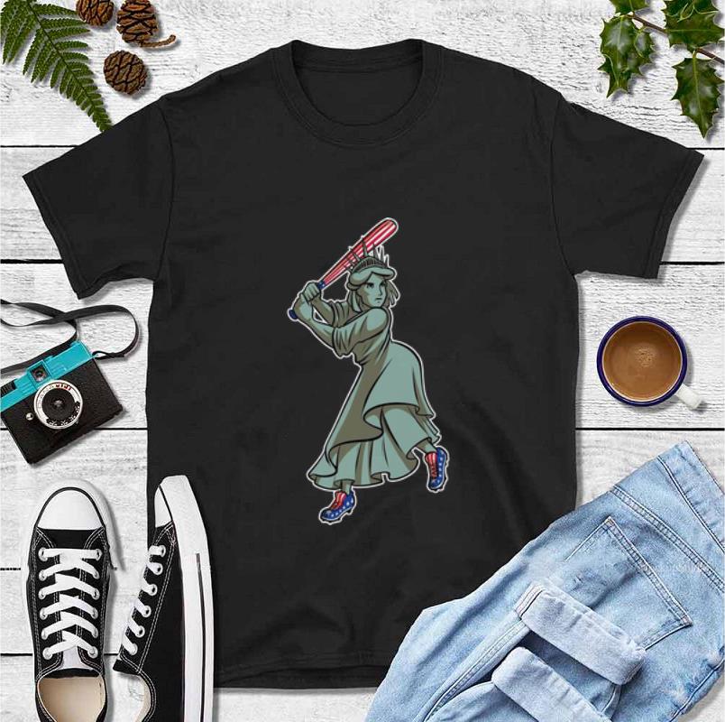 Hot Statue Of Liberty American Flag Baseball shirt 4 - Hot Statue Of Liberty American Flag Baseball shirt