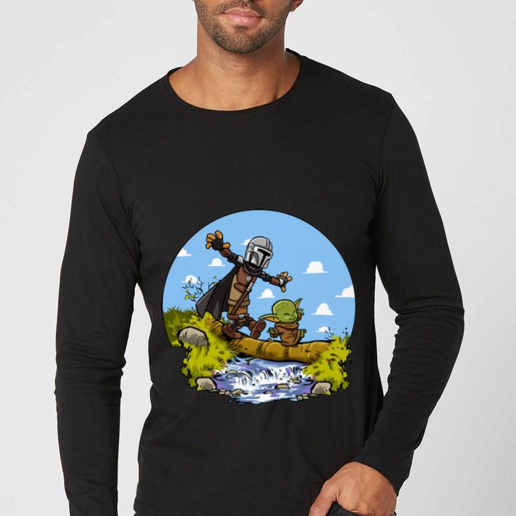 Hot Stormtrooper And Baby Yoda Walking On The River shirt 4 - Hot Stormtrooper And Baby Yoda Walking On The River shirt