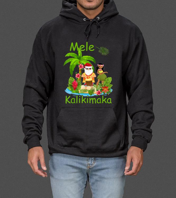 Mele Kalikimaka Christmas Santa Hula Hawaii tropical Gift sweater 4 - Mele Kalikimaka Christmas Santa Hula Hawaii tropical Gift sweater