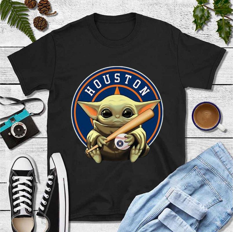 Nice Baby Yoda Houston Astros shirt 4 - Nice Baby Yoda Houston Astros shirt