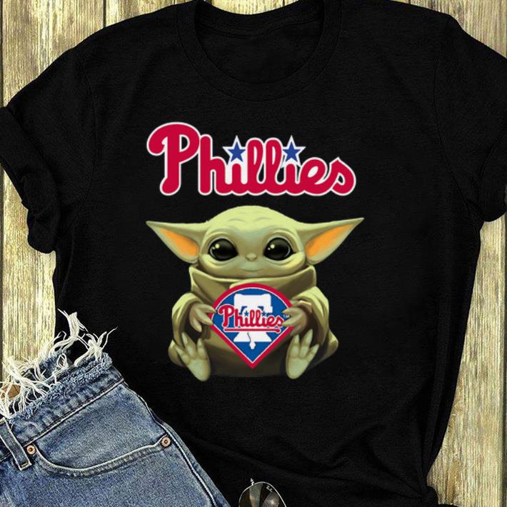 Nice Baby Yoda Hug Philadelphia Phillies shirt 4 - Nice Baby Yoda Hug Philadelphia Phillies shirt