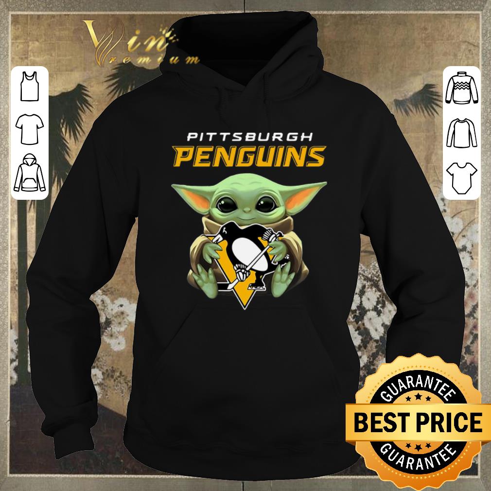 Nice Baby Yoda Hug Pittsburgh Penguins Star Wars shirt sweater 4 - Nice Baby Yoda Hug Pittsburgh Penguins Star Wars shirt sweater
