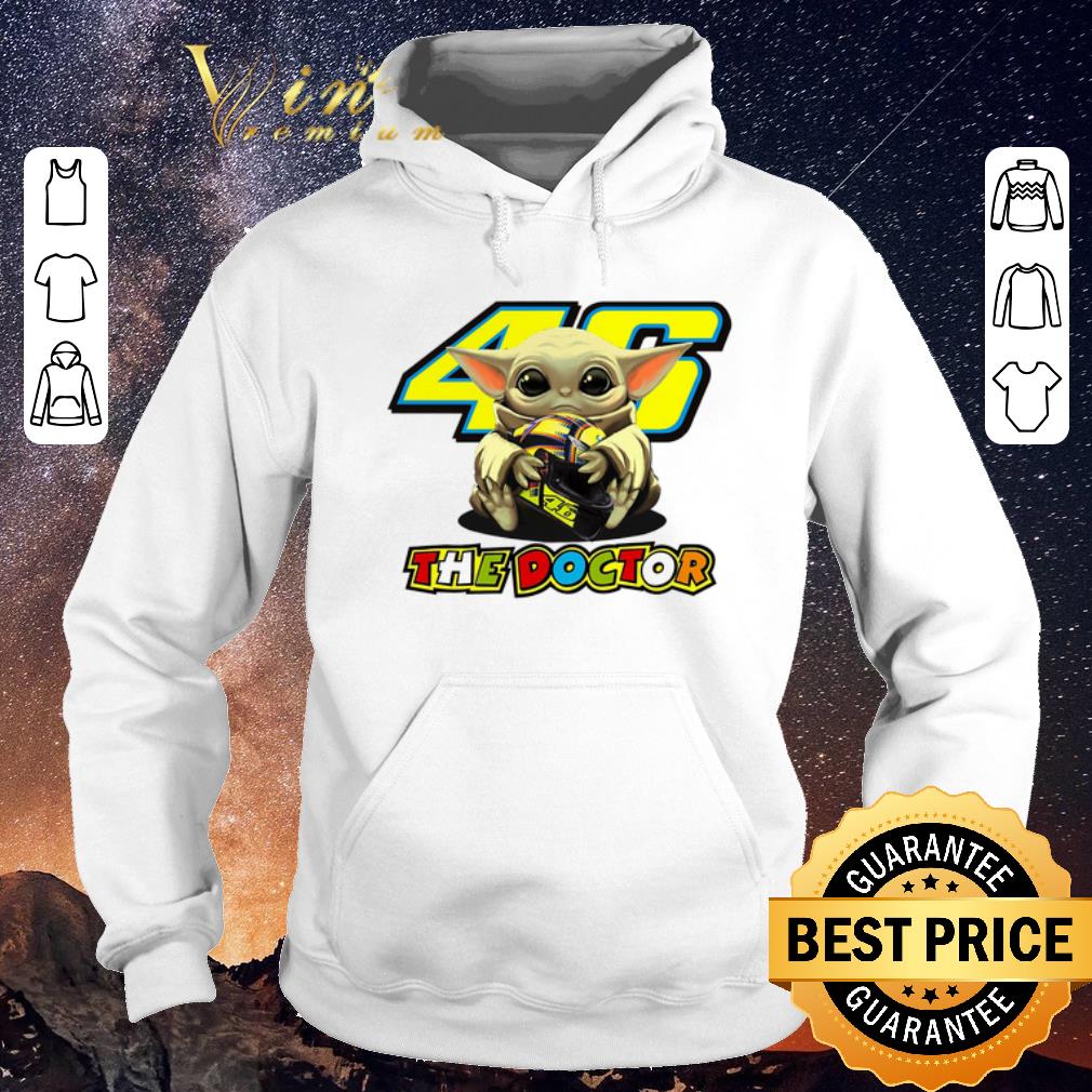 Nice Baby Yoda hug 46 The Doctor Valentino Rossi Star Wars shirt sweater 4 - Nice Baby Yoda hug 46 The Doctor Valentino Rossi Star Wars shirt sweater