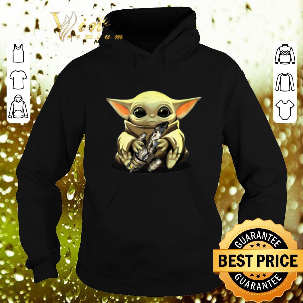 Nice Baby Yoda hug Combat Aircrafts Star Wars shirt 4 - Nice Baby Yoda hug Combat Aircrafts Star Wars shirt