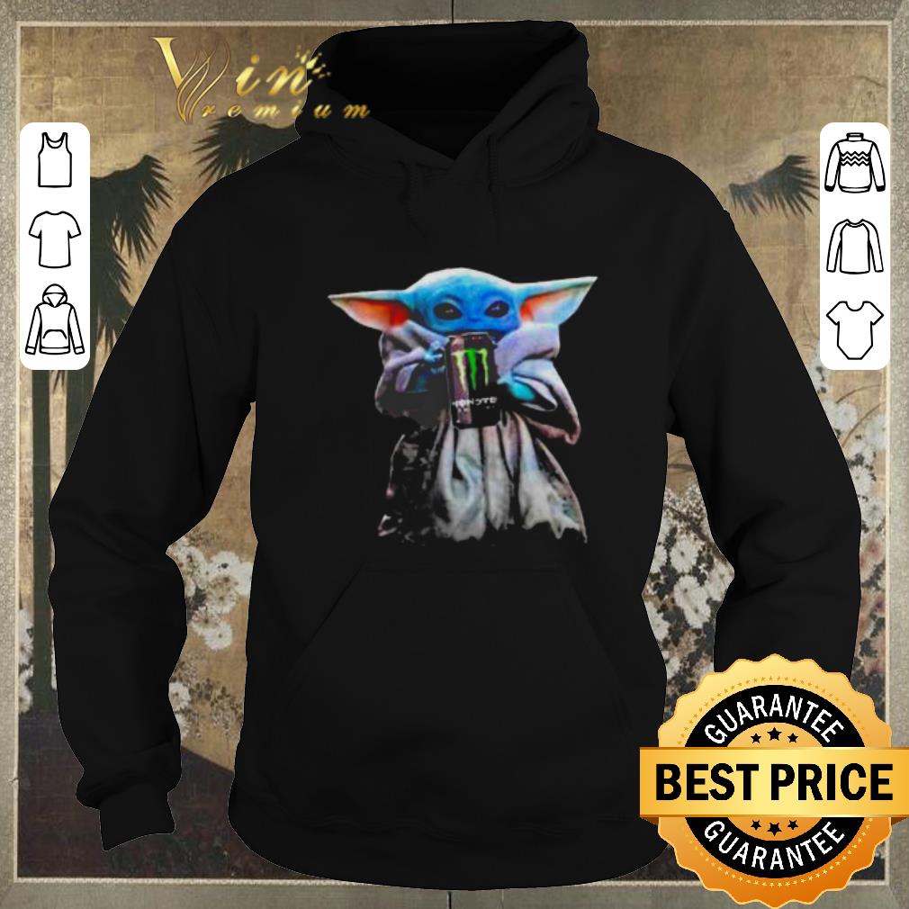 Nice Baby Yoda hug Monster Energy Star Wars Mandalorian shirt sweater 4 - Nice Baby Yoda hug Monster Energy Star Wars Mandalorian shirt sweater