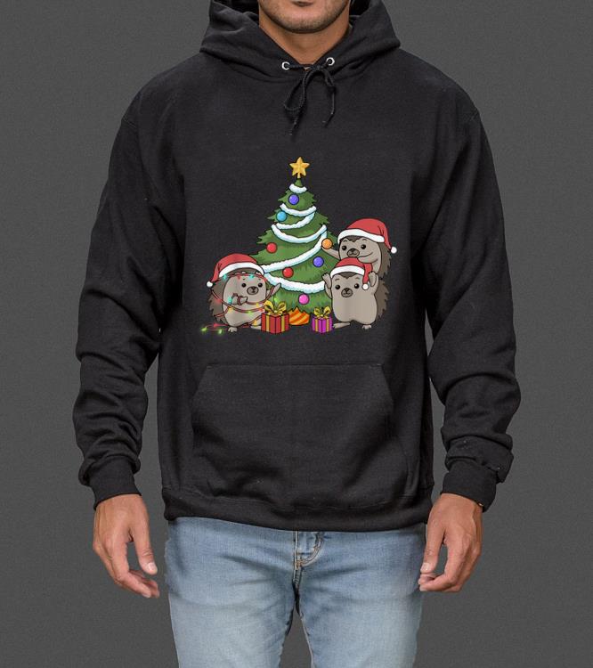 Nice Christmas Hedgehog Kids Christmas Tree Lights Baubles sweater 4 - Nice Christmas Hedgehog Kids Christmas Tree Lights Baubles sweater