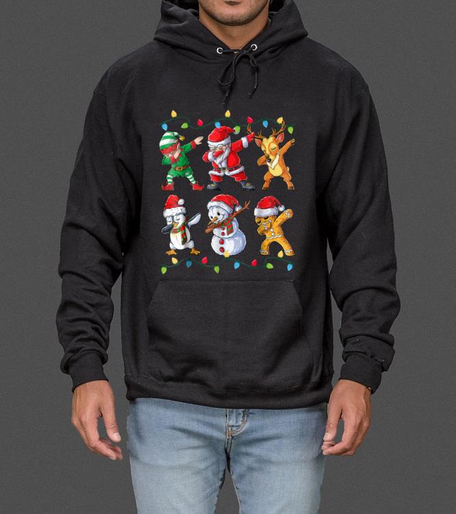 Nice Dabbing Santa Elf Friends Christmas boys Xmas Gifts sweater 4 - Nice Dabbing Santa Elf Friends Christmas boys Xmas Gifts sweater