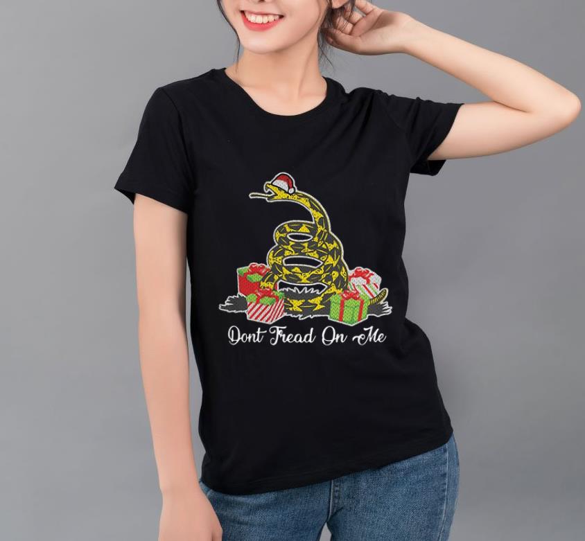 Nice Dont Fread On The Santa Ugly Christmas shirt 4 - Nice Dont Fread On The Santa Ugly Christmas shirt