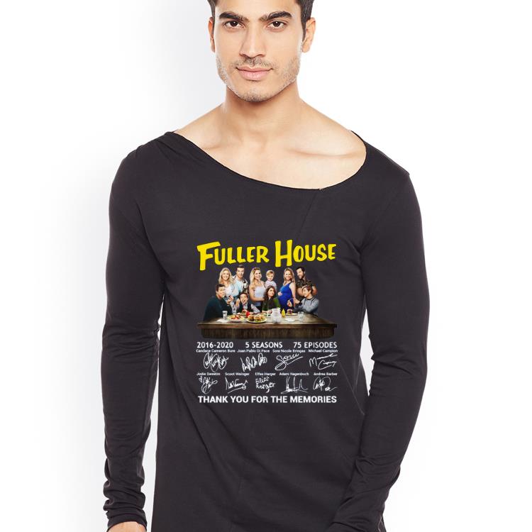 Nice Fuller House thank you for the memories signature shirt 4 - Nice Fuller House thank you for the memories signature shirt