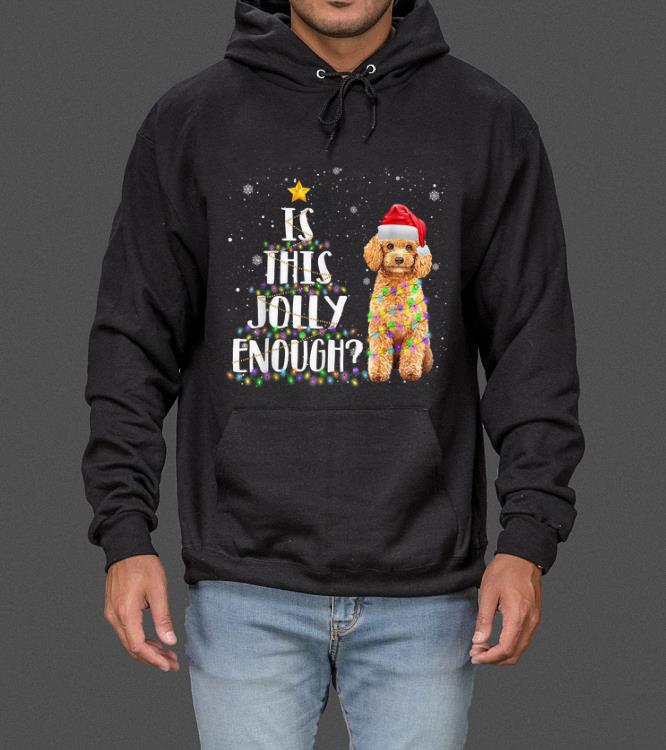 Nice Is This Jolly Enough Poodle Santa Funny Christmas Gift sweater 4 - Nice Is This Jolly Enough Poodle Santa Funny Christmas Gift sweater
