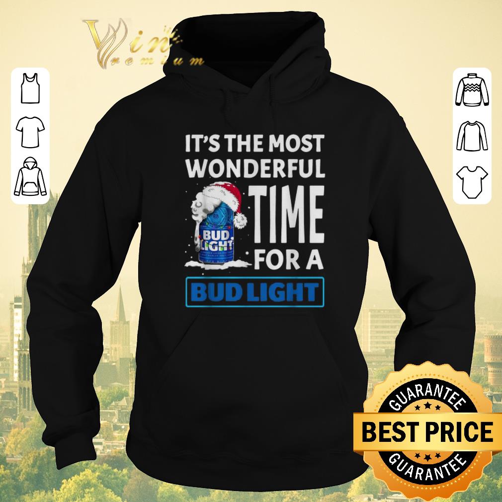 Nice It s the most wonderful time for a Bud Light Christmas shirt sweater 4 - Nice It's the most wonderful time for a Bud Light Christmas shirt sweater