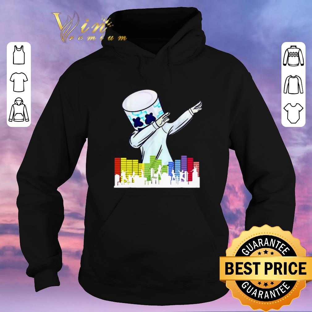 Nice Marshmallow Dancing DJ City shirt sweater 4 - Nice Marshmallow Dancing DJ City shirt sweater