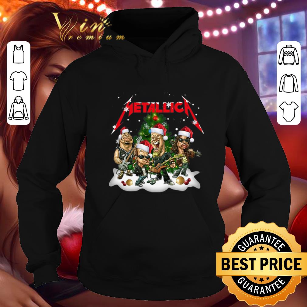 Nice Metallica band members parody Santa Christmas Tree shirt 4 - Nice Metallica band members parody Santa Christmas Tree shirt