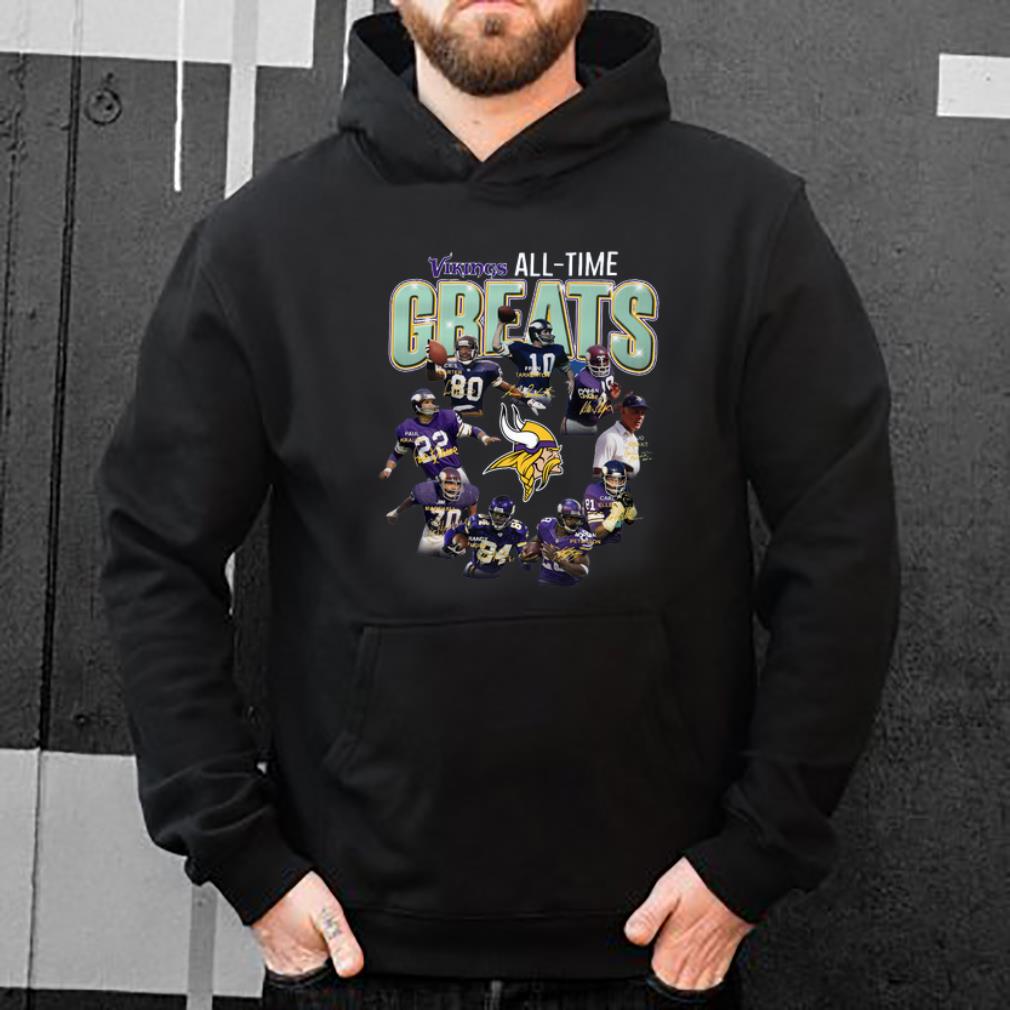 Nice Minnesota Vikings all time great players signatures shirt 4 - Nice Minnesota Vikings all time great players signatures shirt