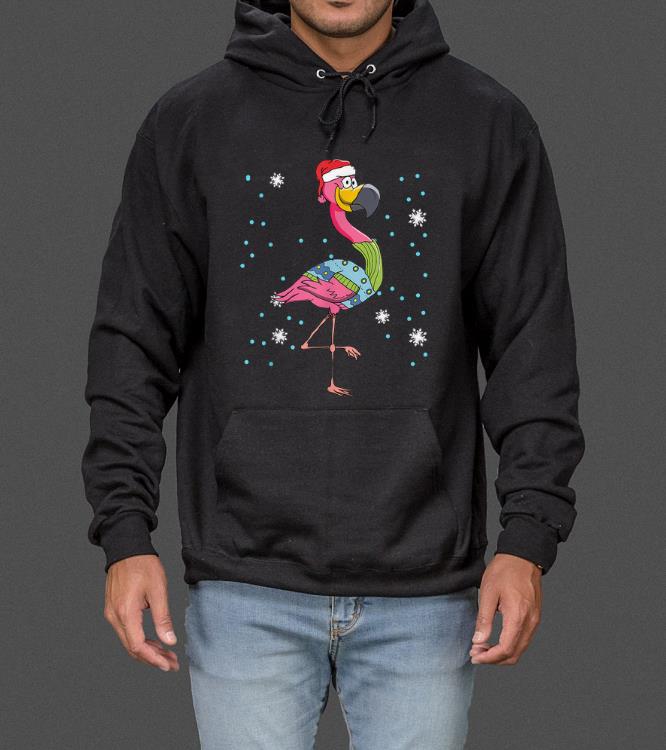 Nice Pink Flamingo Cute Christmas Flamingos sweater 4 - Nice Pink Flamingo Cute Christmas Flamingos sweater