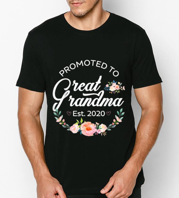 Nice Promoted To Great Grandma Est 2020 Floral shirt 4 - Nice Promoted To Great Grandma Est 2020 Floral shirt