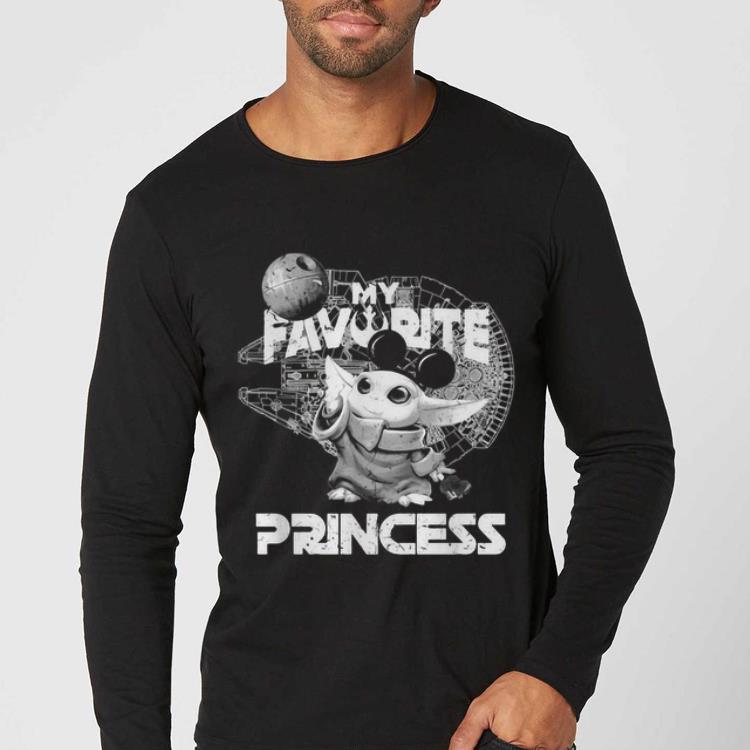 Nice Star Wars Baby Yoda My Favorite Princess shirt 4 - Nice Star Wars Baby Yoda My Favorite Princess shirt