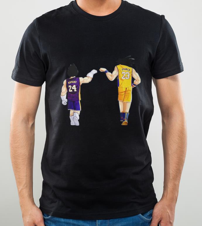Nice Vegeta Kobe Bryant and Goku Lebron James shirt 4 - Nice Vegeta Kobe Bryant and Goku Lebron James shirt
