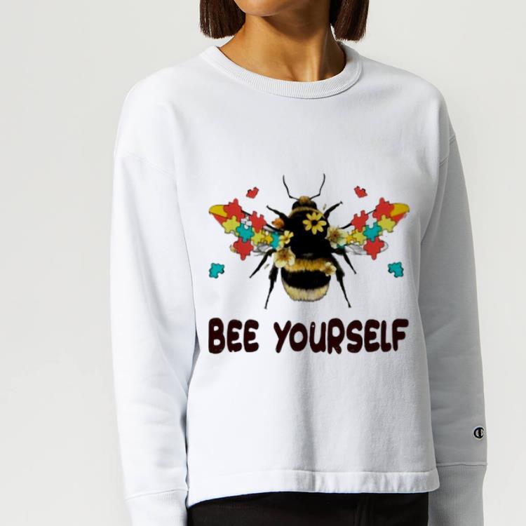 Official Autism Flower Bee Yourself Autism Awareness shirt 4 - Official Autism Flower Bee Yourself Autism Awareness shirt