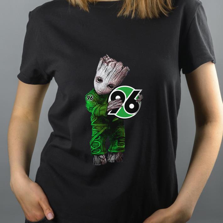 Official Baby Groot hug Hannover 96 shirt 4 - Official Baby Groot hug Hannover 96 shirt