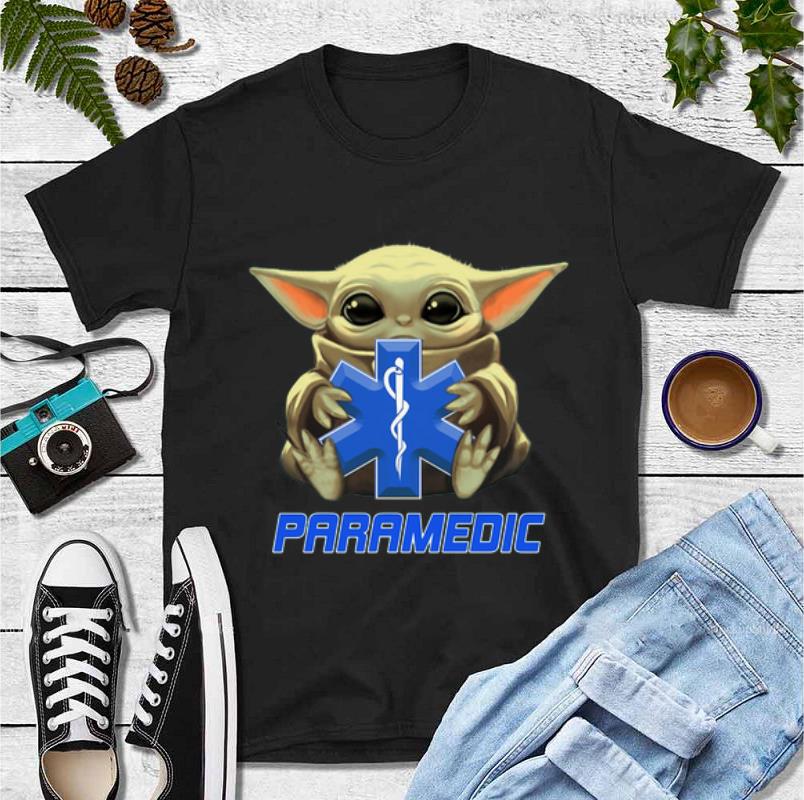 Official Baby Yoda Hug Paramedic shirt 4 - Official Baby Yoda Hug Paramedic shirt