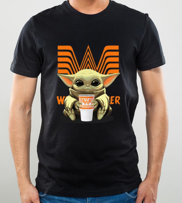 Official Baby Yoda hug Whataburger shirt 4 - Official Baby Yoda hug Whataburger shirt