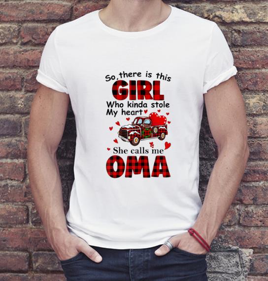 Official Christmas Girl Who Kinda Stole My Heart She Calls Me Oma shirt 4 - Official Christmas Girl Who Kinda Stole My Heart She Calls Me Oma shirt