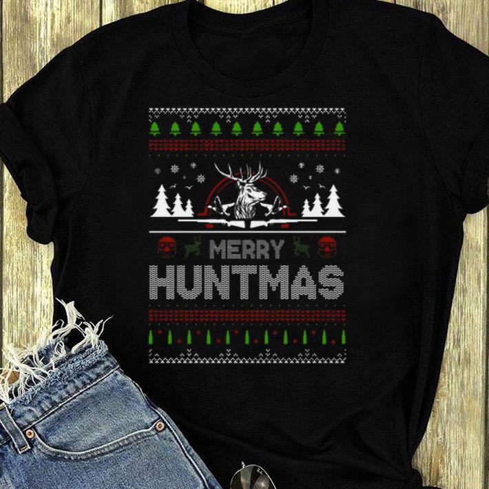 Official Deer Hunting Merry Huntmas ugly Christmas shirt 4 - Official Deer Hunting Merry Huntmas ugly Christmas shirt