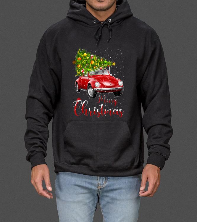 Official Merry Christmas Vintage Red Truck with Tree sweater 4 1 - Official Merry Christmas Vintage Red Truck with Tree sweater