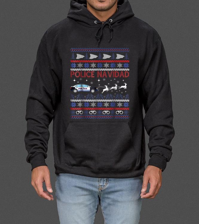 Official Police Navidad Ugly Christmas Design sweater 4 - Official Police Navidad Ugly Christmas Design sweater