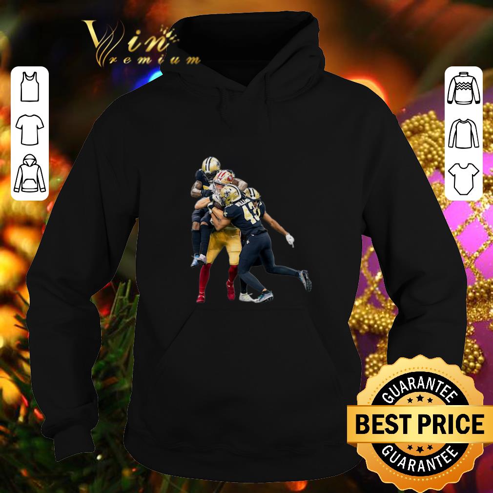 Official San Francisco 49ers vs New Orleans Saints Marcus Williams shirt 4 - Official San Francisco 49ers vs New Orleans Saints Marcus Williams shirt
