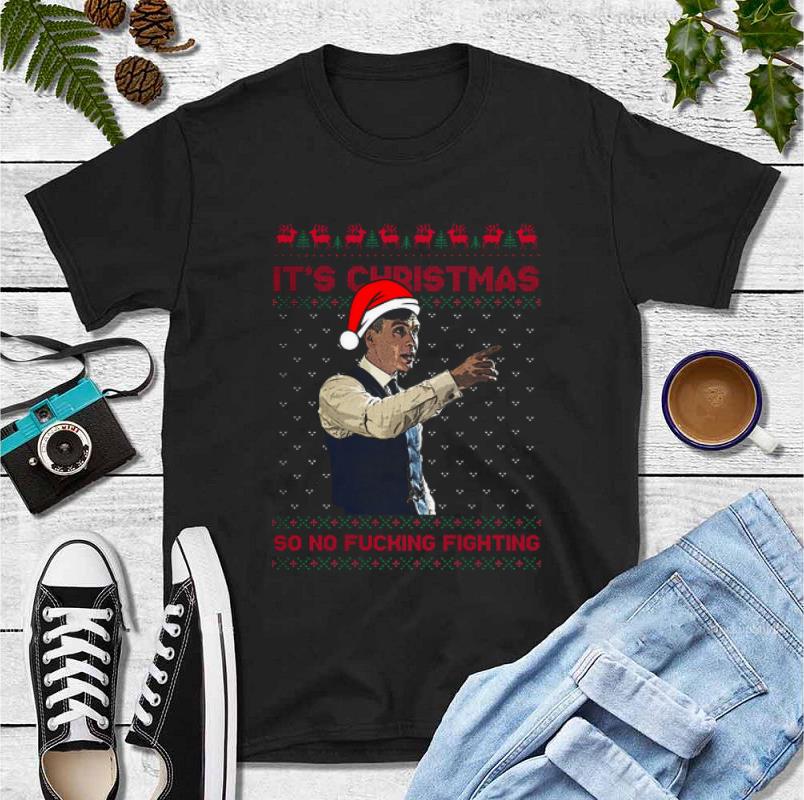 Official Santa Peaky Blinders It s Christmas so no fucking fighting ugly christmas shirt 4 - Official Santa Peaky Blinders It’s Christmas so no fucking fighting ugly christmas shirt