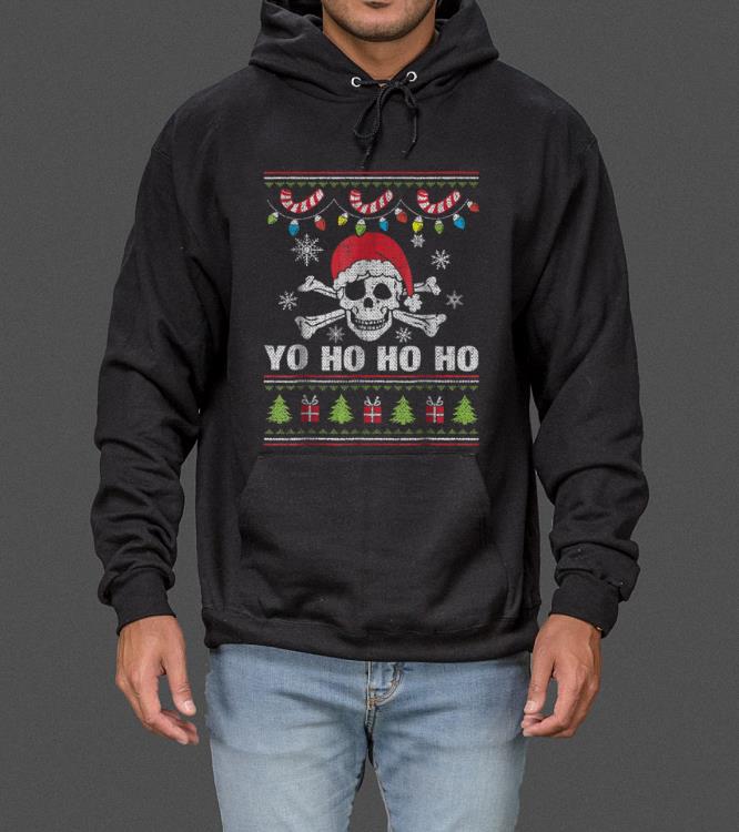 Official Santa Pirate Yo Ho Ho Ho Christmas Tee sweater 4 - Official Santa Pirate Yo Ho Ho Ho Christmas Tee sweater