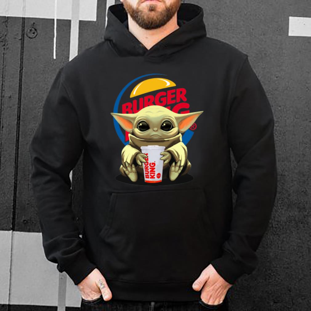 Official Star Wars Baby Yoda Hug Burger King shirt 4 - Official Star Wars Baby Yoda Hug Burger King shirt