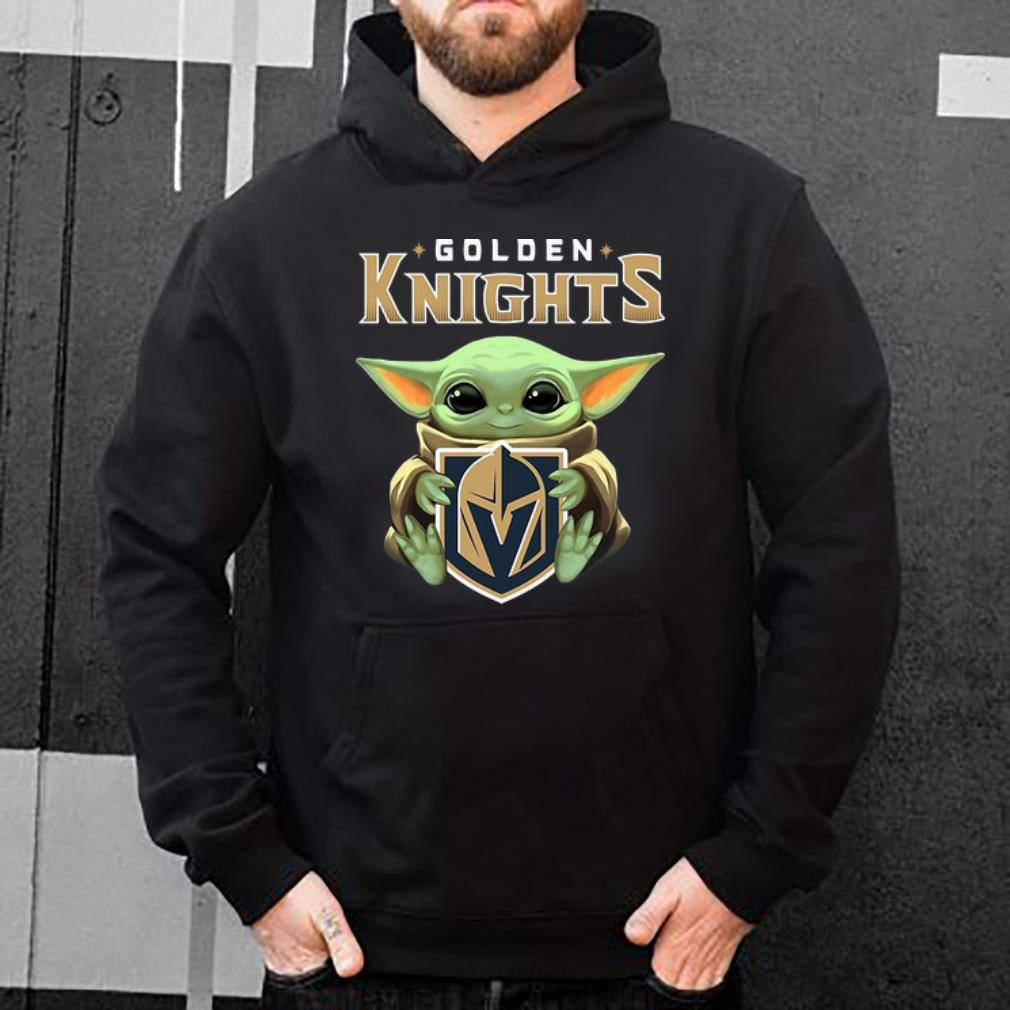 Official Star Wars Baby Yoda Hug NHL Golden Knights shirt 4 - Official Star Wars Baby Yoda Hug NHL Golden Knights shirt