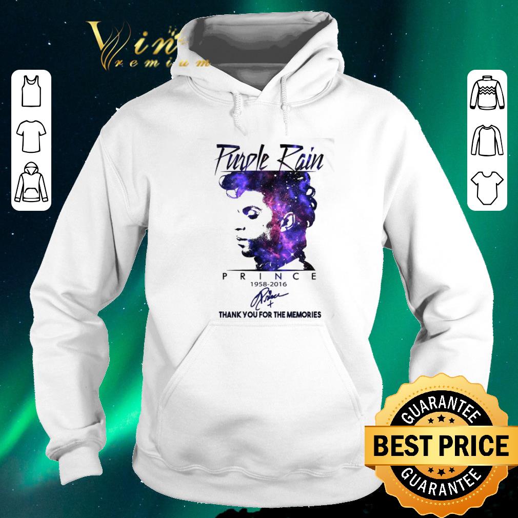Official Thank you for the memories Purple Rain Prince 1958 2016 signed shirt 4 - Official Thank you for the memories Purple Rain Prince 1958 2016 signed shirt