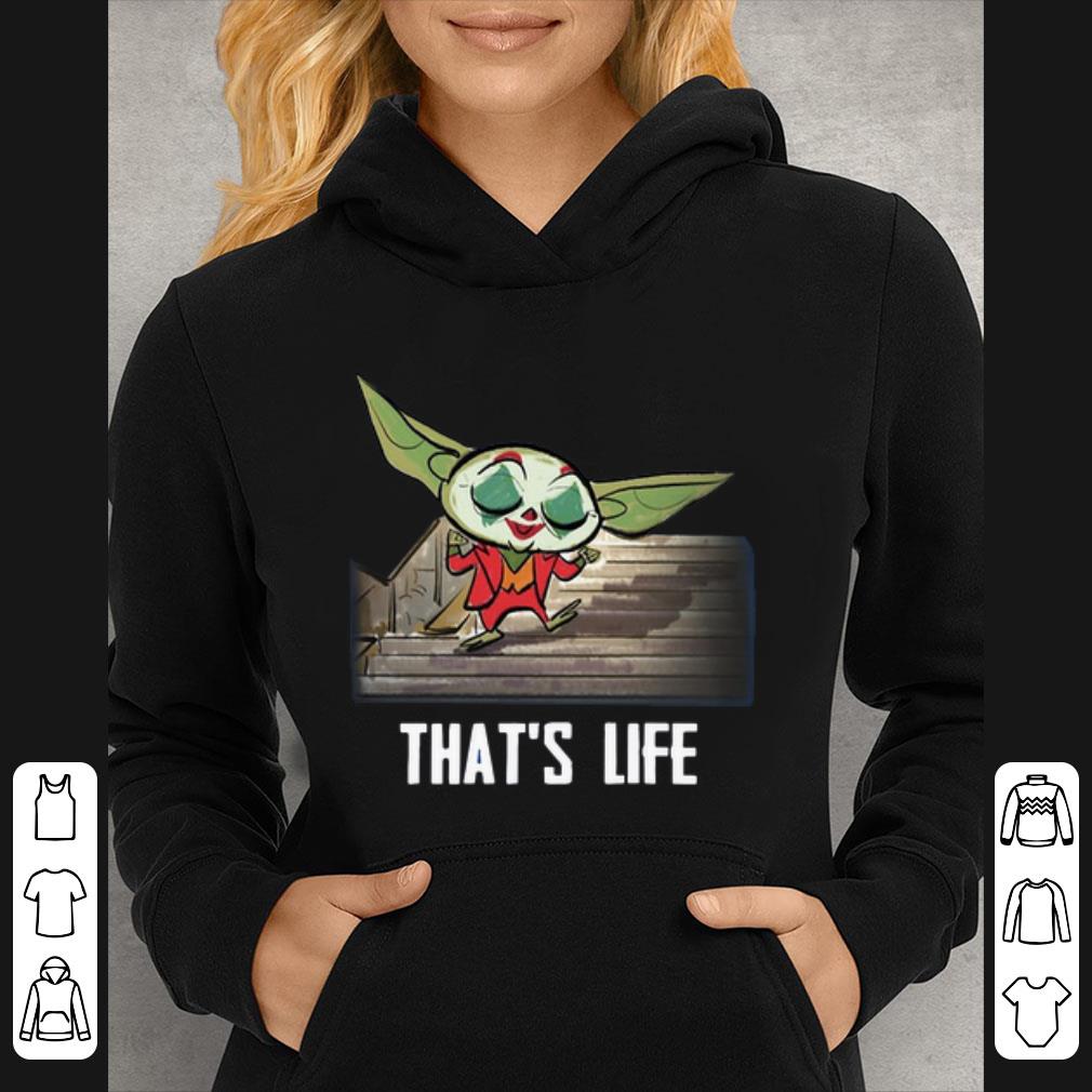 Original Baby Yoda Joker Dancing That s Life shirt 4 - Original Baby Yoda Joker Dancing That’s Life shirt