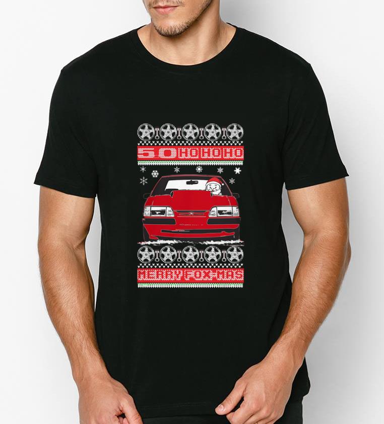 Original Car 5 0 ho ho ho merry foxmas ugly christmas shirt 4 - Original Car 5.0 ho ho ho merry foxmas ugly christmas shirt