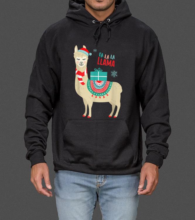 Original Christmas Llama Santa Hat Ugly Xmas Funny Holiday sweater 4 - Original Christmas Llama Santa Hat Ugly Xmas Funny Holiday sweater