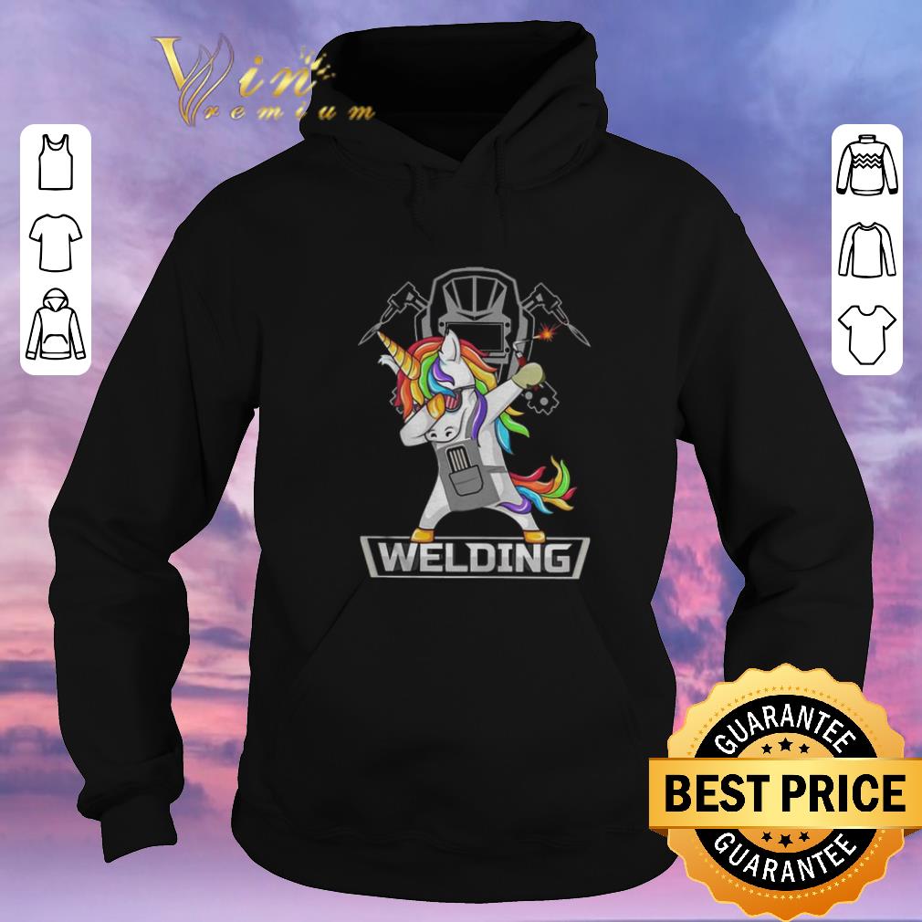 Original Dabbing Unicorn Welding shirt sweater Original Dabbing Unicorn Welding shirt sweater 4 - Original Dabbing Unicorn Welding shirt sweater