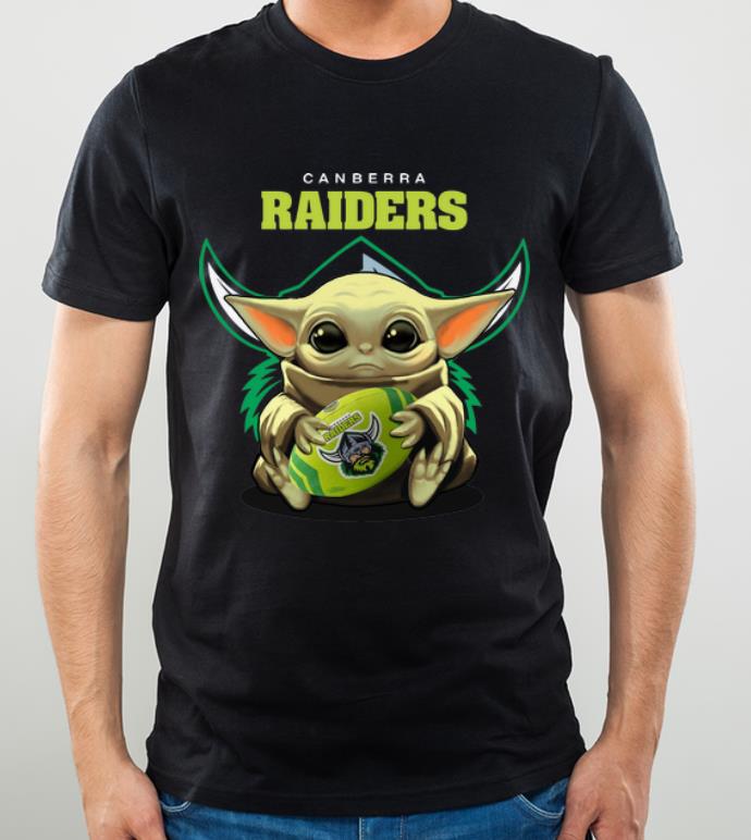 Original Football Baby Yoda Canberra Raiders shirt 4 - Original Football Baby Yoda Canberra Raiders shirt