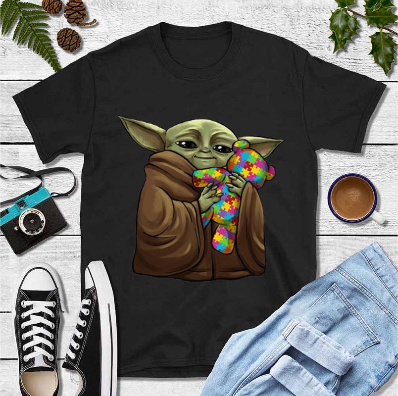Original Master Yoda Hug Teddy Autism shirt 4 - Original Master Yoda Hug Teddy Autism shirt