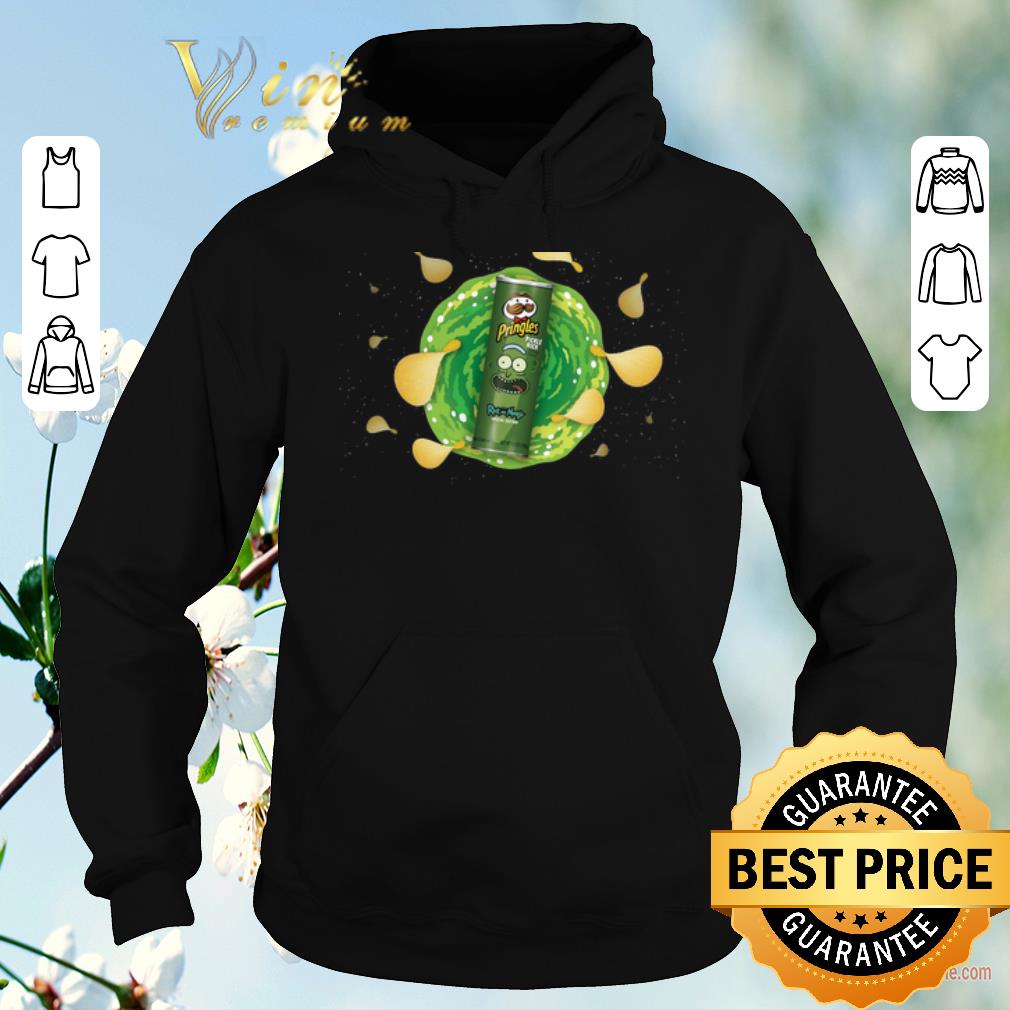 Original Rick and Morty Cross Pringles Pickle Rick shirt sweater 4 - Original Rick and Morty Cross Pringles Pickle Rick shirt sweater