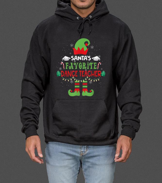 Original Santa s Favorite Dance Teacher Elf Christmas Gift sweater 4 - Original Santa's Favorite Dance Teacher Elf Christmas Gift sweater