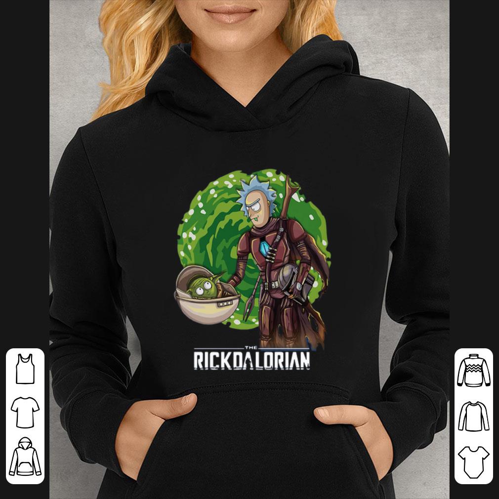 Original The Rickdalorian Baby Yoda And Rick shirt 4 - Original The Rickdalorian Baby Yoda And Rick shirt
